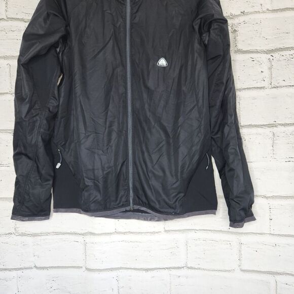 Nike ACG Sphere Dry Men's Black Gray Full  Zip-Up Jacket Pockets Size Medium - Picture 8 of 15